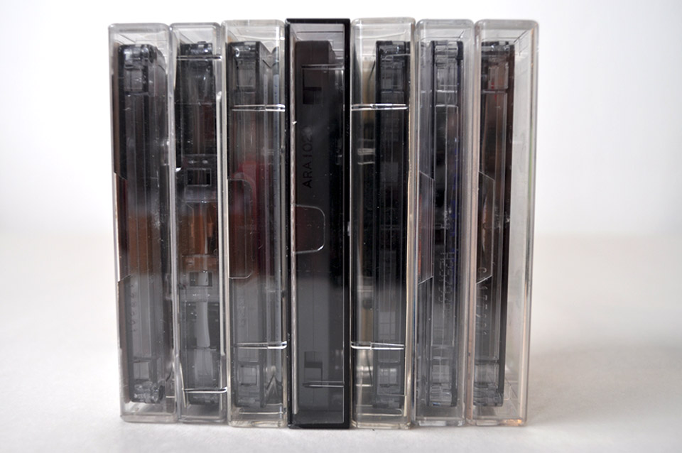 Cassette Tapes - Obsolescence Project by artist Deanne Achong